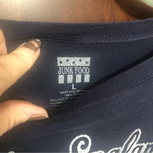 Junk food Patriots ladies cut Tshirt - Picture 2 of 2